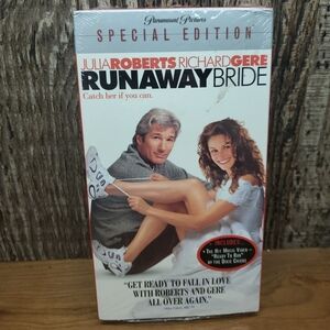Runaway Bride Special Edition 1999 VHS Paramount Watermarks Brand New Sealed